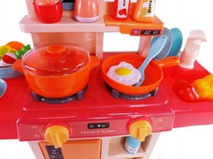 Vaikiška virtuvėlė Luxma, raudona kaina ir informacija | Žaislai mergaitėms | pigu.lt