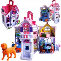 Lėlių namas, įvairių spalvų F611 kaina ir informacija | Žaislai mergaitėms | pigu.lt