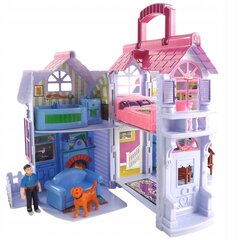 Lėlių namas, įvairių spalvų F611 kaina ir informacija | Žaislai mergaitėms | pigu.lt