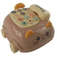 Kūdikių žaislas Telefonas kačiukas kaina ir informacija | Žaislai kūdikiams | pigu.lt