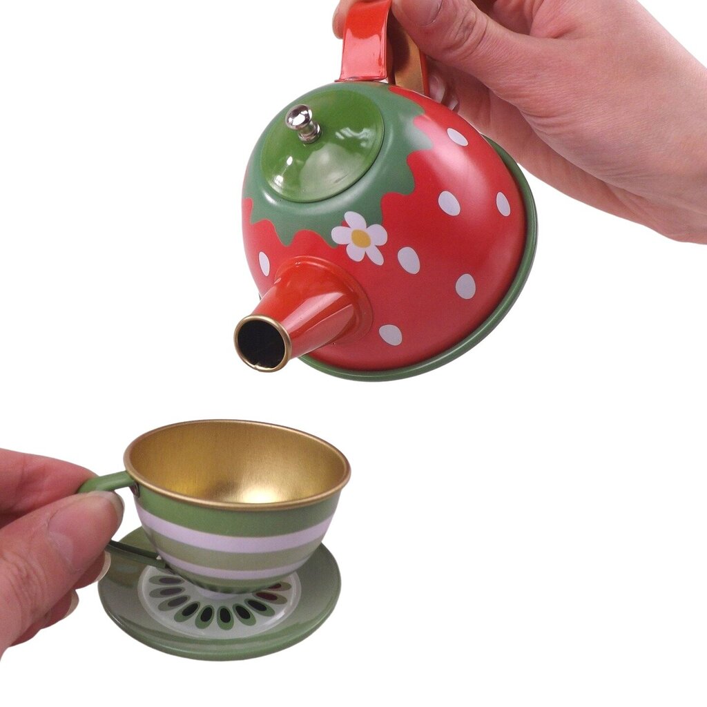 Metalinis arbatos servizas vaikams Luxma, 86-4 kaina ir informacija | Žaislai mergaitėms | pigu.lt