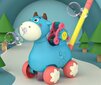Stumiamas žaislas su muilo burbulais Luxma Karvė 9001N, mėlynas kaina ir informacija | Žaislai kūdikiams | pigu.lt