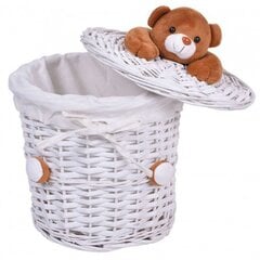 Teddy Bear žaislų krepšys, 15L kaina ir informacija | Daiktadėžės | pigu.lt