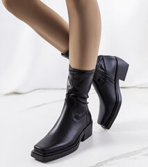 Aulinukai moterims Gemre Marisa GRM177362681, juodi kaina ir informacija | Aulinukai, ilgaauliai batai moterims | pigu.lt