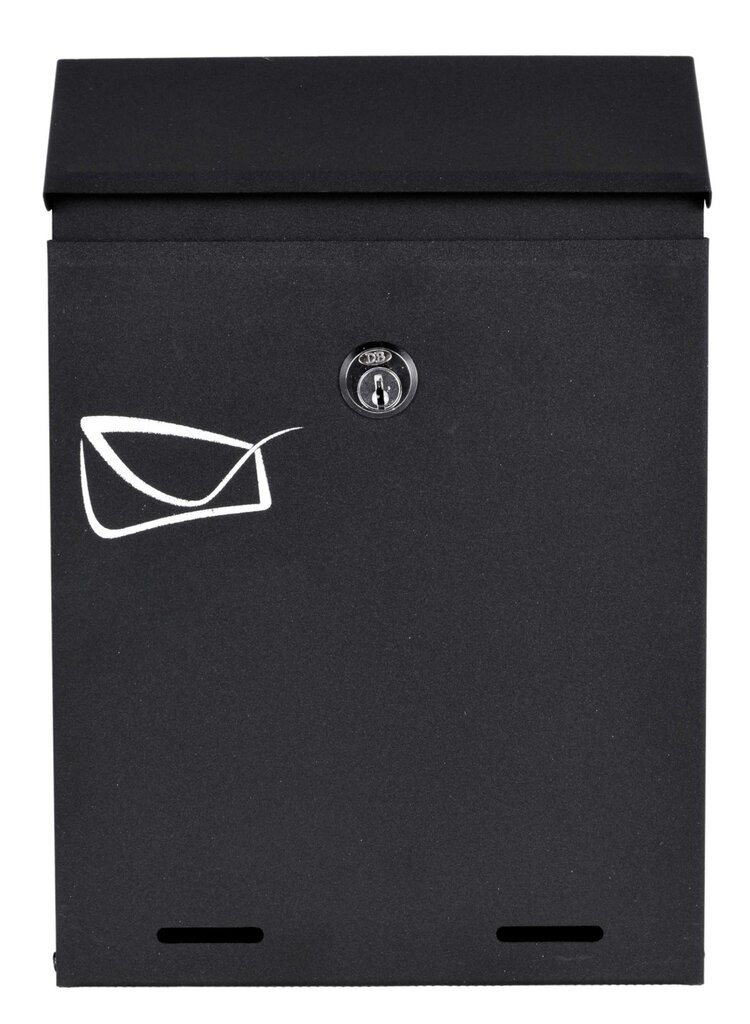 Odvin laiškų dėžutė juoda цена и информация | Pašto dėžutės, namo numeriai | pigu.lt