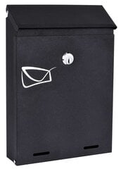 Odvin laiškų dėžutė juoda kaina ir informacija | Pašto dėžutės, namo numeriai | pigu.lt