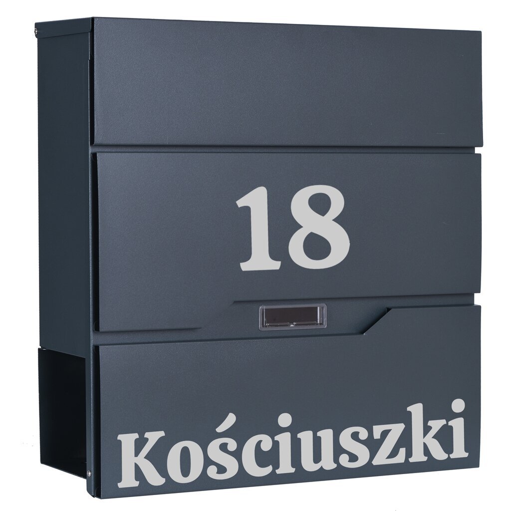 Vidar laiškų dėžutė su užrašais цена и информация | Pašto dėžutės, namo numeriai | pigu.lt