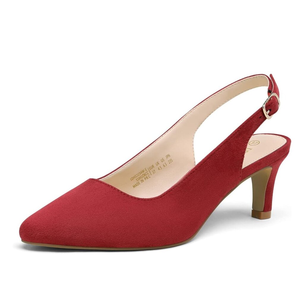 Laisvalaikio batai moterims Dream Pairs, raudoni kaina ir informacija | Bateliai moterims  | pigu.lt