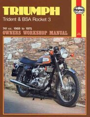 Triumph Trident & BSA Rocket 3 (69 - 75) цена и информация | Путеводители, путешествия | pigu.lt