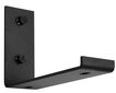 Metalinis juodos spalvos lentynų laikiklis iki 30 kg kaina ir informacija | Surenkamos lentynų sistemos | pigu.lt