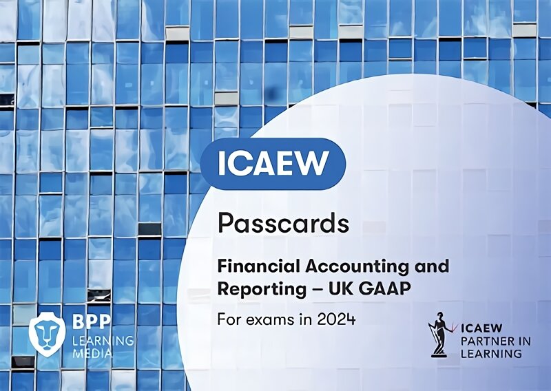 ICAEW Financial Accounting and Reporting UK GAAP: Passcards kaina ir informacija | Ekonomikos knygos | pigu.lt