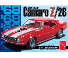 Klijuojamas modelis 1968 m. Camaro AMT, raudonas kaina ir informacija | Klijuojami modeliai | pigu.lt