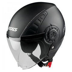 Motociklininko šalmas Axxis, juodas kaina ir informacija | Moto šalmai | pigu.lt