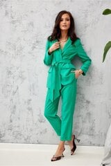 Kelnės moterims Roco Fashion LKK172944.2690, žalios цена и информация | Женские брюки  | pigu.lt