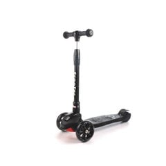 Самокат трехколесный Scooter черный цена и информация | Самокаты | pigu.lt