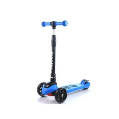 Самокат трехколесный Scooter, синий цена и информация | Самокаты | pigu.lt