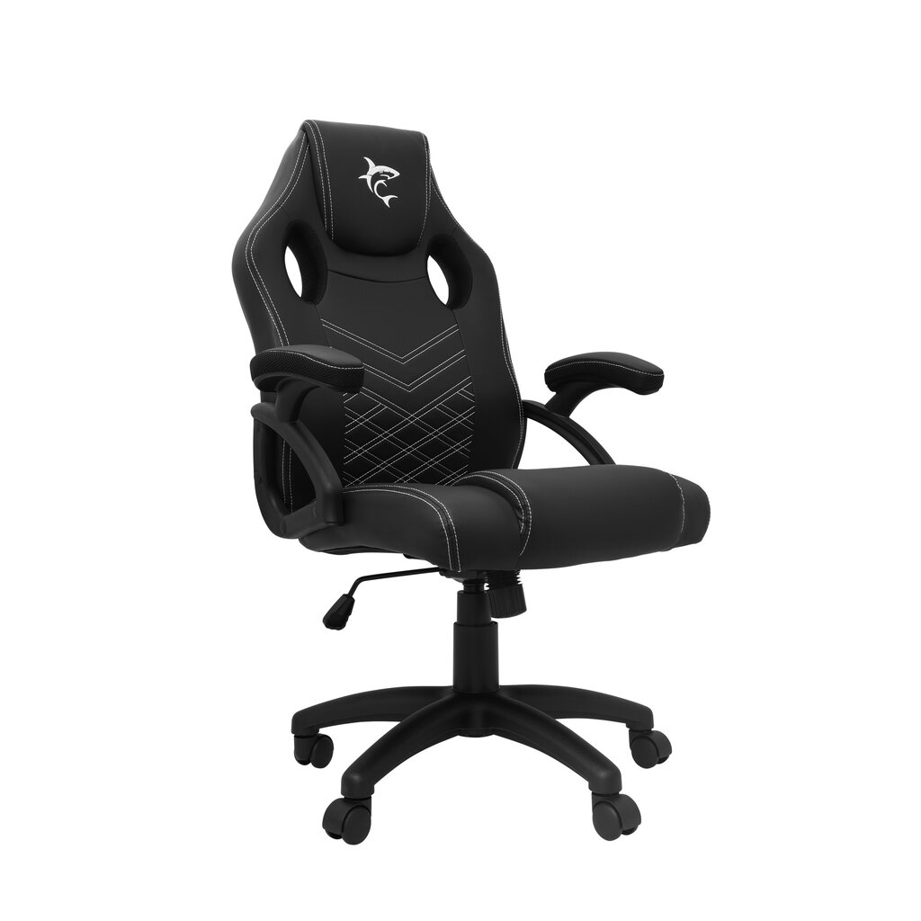 Kėdė White Shark, juoda kaina ir informacija | Biuro kėdės | pigu.lt