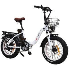 Электровелосипед Drvetion CT20, 20", белый, 750Вт, 10Ач цена и информация | Электровелосипеды | pigu.lt