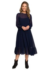 Suknelė moterims Stylove LKK1711781900, mėlyna kaina ir informacija | Suknelės | pigu.lt