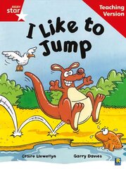 Rigby Star Guided Reading Red Level: I Like To Jump Teaching Version kaina ir informacija | Knygos vaikams | pigu.lt