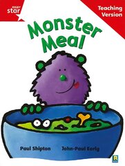 Rigby Star Guided Reading Red Level: Monster Meal Teaching Version kaina ir informacija | Knygos vaikams | pigu.lt