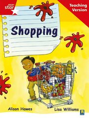 Rigby Star Guided Reading Red Level: Shopping Teaching Version kaina ir informacija | Knygos vaikams | pigu.lt