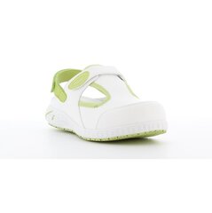 Сандали для женщин Safety Jogger Carly, зелёные / белые цена и информация | Рабочая обувь | pigu.lt