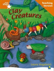 Rigby Star Non-fiction Guided Reading Orange Level: Clay Creatures Teaching Version kaina ir informacija | Knygos vaikams | pigu.lt
