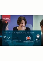 FIA Managing Costs and Finances MA2: Passcards kaina ir informacija | Ekonomikos knygos | pigu.lt