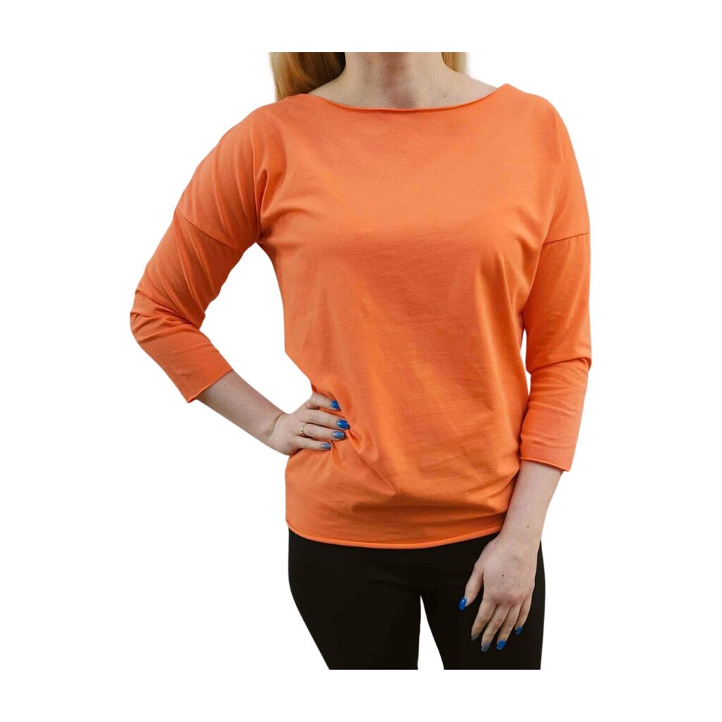 Palaidinės moterims, oranžinė kaina ir informacija | Palaidinės, marškiniai moterims | pigu.lt