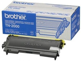 BROTHER TN2000 TONER CARTRIDGE kaina ir informacija | Kasetės lazeriniams spausdintuvams | pigu.lt