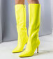 Aulinukai moterims Gemre Jaylin GRM195072680, geltoni kaina ir informacija | Aulinukai, ilgaauliai batai moterims | pigu.lt