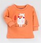 Marškinėliai berniukams Nini ABN-3111, oranžinis kaina ir informacija | Marškinėliai kūdikiams | pigu.lt