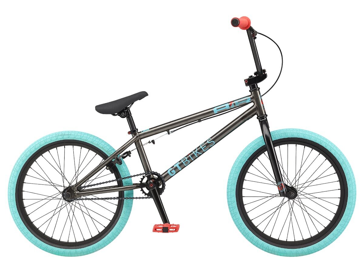 BMX dviratis GT Bikes Air 20", skaidrus/juodas цена и информация | Dviračiai | pigu.lt