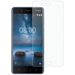 „Calans“ защитное стекло экрана 0,3 мм  (Nokia 8) цена и информация | Защитные пленки для телефонов | pigu.lt