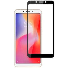 „Mocolo“ Tempered Glass защитное стекло экрана 0.26 мм - чёрный  (Redmi 7A) цена и информация | Защитные пленки для телефонов | pigu.lt