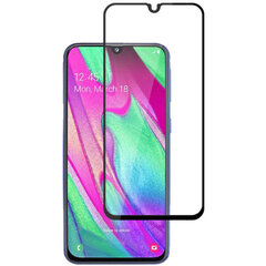 „Mocolo“ Tempered Glass защитное стекло экрана 0.26 мм - чёрный (Galaxy A40) цена и информация | Защитные пленки для телефонов | pigu.lt