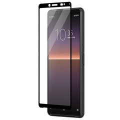 „3D Rewan“ Tempered Glass защитное стекло экрана 0,26 мм - чёрный (Xperia 10 II) цена и информация | Защитные пленки для телефонов | pigu.lt