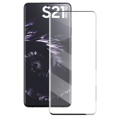 „Mocolo“ Tempered Glass защитное стекло экрана 0.26 мм - чёрный (Galaxy S21 Ultra) цена и информация | Защитные пленки для телефонов | pigu.lt