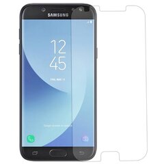 „Calans“ Tempered Glass (частичное покрытие) защитное стекло 0,3 мм – прозрачный (Galaxy J3 2017) цена и информация | Защитные пленки для телефонов | pigu.lt