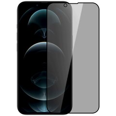 „Nillkin“ Tempered Glass чёрное защитное стекло толщиной 0,26 мм - конфиденциальность (iPhone 14 Plus / 13 Pro Max) цена и информация | Защитные пленки для телефонов | pigu.lt