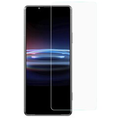 „Calans“ Tempered Glass (частичное покрытие) защитное стекло 0,3 мм – прозрачный (Xperia Pro-I) цена и информация | Защитные пленки для телефонов | pigu.lt