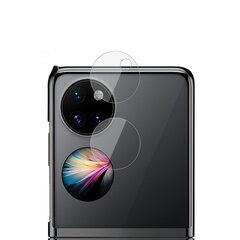 „Imak“ защитное стекло задней камеры 0.3 мм (P50 Pocket) цена и информация | Google Pixel 3a - 3mk FlexibleGlass Lite™ защитная пленка для экрана | pigu.lt