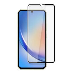 „Mocolo“ Tempered Glass полностью закрывающееся защитное стекло 2.5D - чёрный (Galaxy A34 5G) цена и информация | Защитные пленки для телефонов | pigu.lt