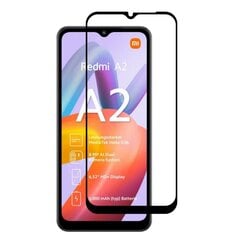 „Rurihai“ Tempered Glass полностью закрывающееся защитное стекло 0,26 мм - чёрный (Redmi A2 / A1 / A2+ / A1+) цена и информация | Защитные пленки для телефонов | pigu.lt