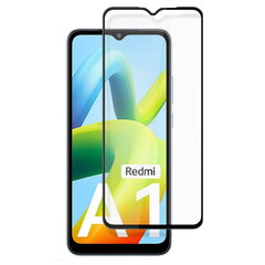 „Mocolo“ Tempered Glass полностью закрывающееся защитное стекло 2.5D - чёрный (Redmi A2 / A1) цена и информация | Защитные пленки для телефонов | pigu.lt