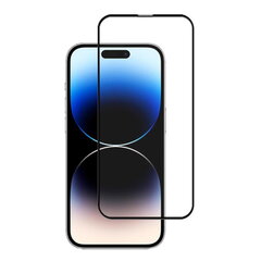 „Mocolo“ 3D Tempered Glass защитное стекло экрана 0.26 мм - чёрный (iPhone 15 Pro Max) цена и информация | Защитные пленки для телефонов | pigu.lt