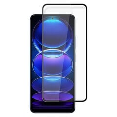 „Mocolo“ 2.5D Tempered Glass полностью закрывающееся защитное стекло 0.26 mm - чёрный (Redmi Note 12 Pro+ 5G) цена и информация | Защитные пленки для телефонов | pigu.lt