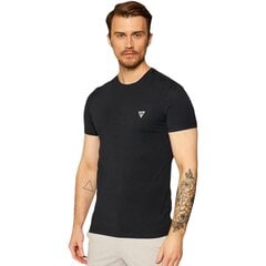 Guess marškinėliai vyrams 86750, juodi цена и информация | Мужские футболки | pigu.lt