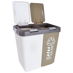Двойной мешок для сортировки отходов, 2х20 л цена и информация | Мусорные баки | pigu.lt